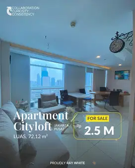 Dijual unit Apartemen Citylofts- Sudirman - Jakpus