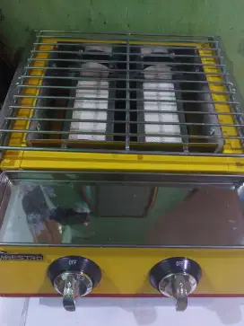 Gas Roaster | Panggangan Sosis 2 Tungku