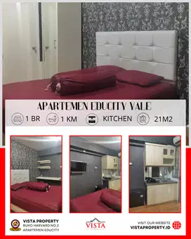 Disewakan Apartemen Educity Yale Type Studio by Vista Property