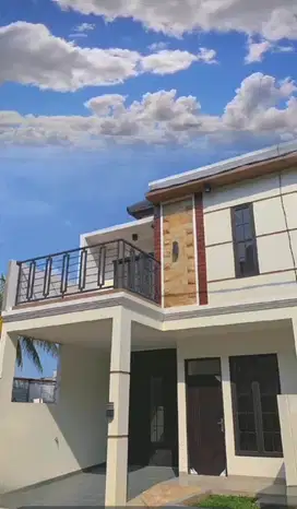 Rumah lingkungan asri di Depok - perbatasan Cibubur Jakarta Timur