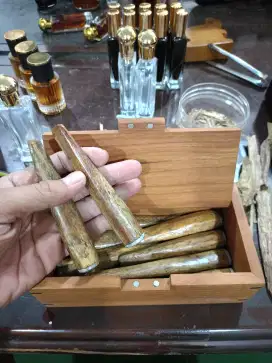 Pipa Cang Klong Kayu Gaharu Sumatra Asli 100% Original