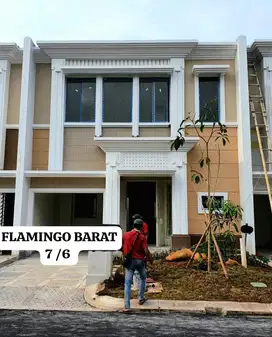 DIJUAL RUMAH BARU CLUSTER FLAMINGO LUAS 128 m2 SUMMARECON TANGERANG