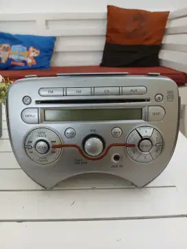 Jual head unit nissan march original