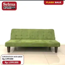 Sofabed Gwinston Hijau