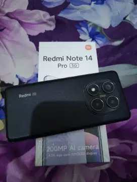 Redmi note 14 pro 5G fullset mulus 100%