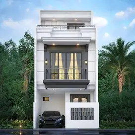 Dijual rumah modern American Classic di Jakarta Selatan
