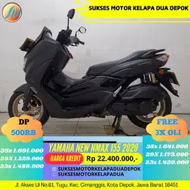 YAMAHA NEW NMAX 155 2020 CASH/KREDIT DP MULAI 500RB AJA