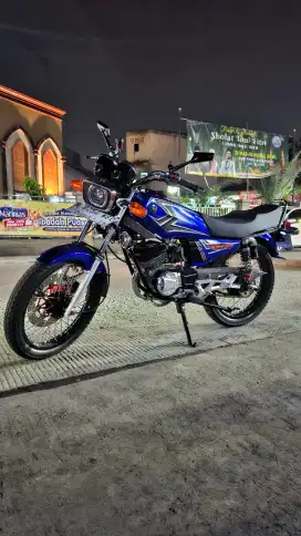 Yamaha rx king 2004 biru tangan pertama dari baru (spek kontes)