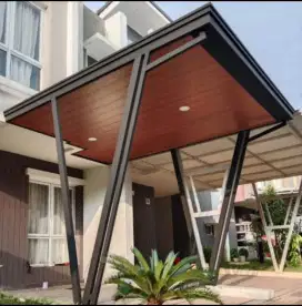 Kanopi alderon+plafon PVC