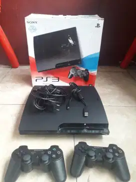 PS3 slim 500gb normal fullset poris cipondoh