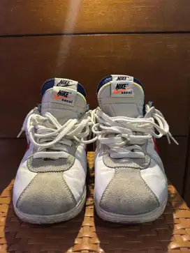 Sacai x Nike Cortez 4.0 White University Red Blue