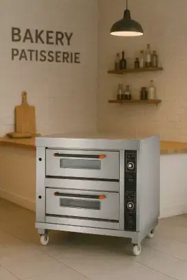 Gas Oven 2 Desk 4 Trays