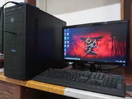 Pc editing asus intel core i5 + ram 8gb + wifi + monitor 19inch
