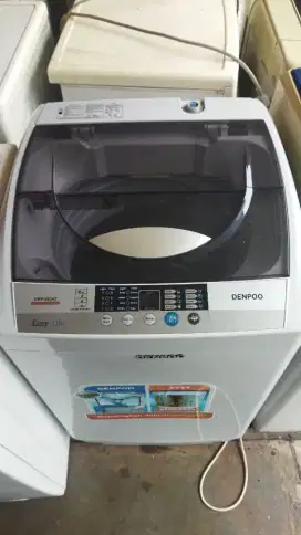 Mesin Cuci Denpoo Top Loading 8kg mulus