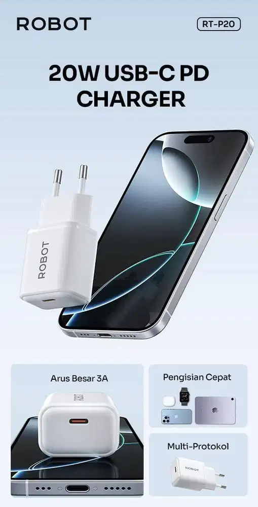 ADAPTOR 20W ROBOT RT P20