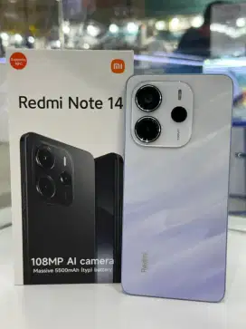 Redmi Note 14 8/256 
Kondisi like new