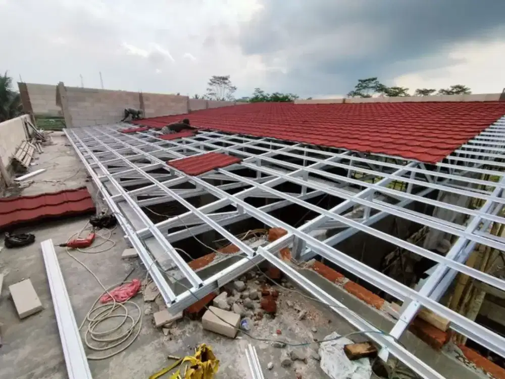 Solusi kuat untuk atap toko rumah