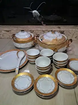 Vicenza Soup Turen - Set Perlengkapan Alat Makan - Wadah Saji Makanan
