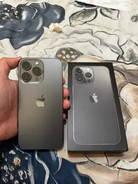 iPhone 13 Pro 128 gb ex iBox warna Graphite Black
