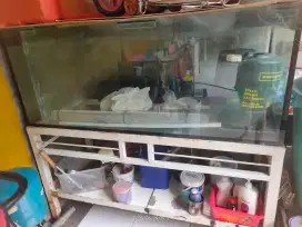 Dijual cepat aquarium ikan
