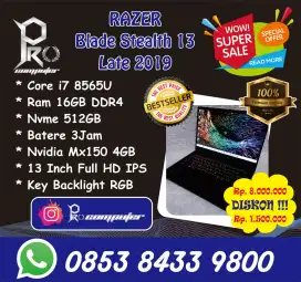 RAZER Blade Stealth 13 Gaming Render Prokomputer