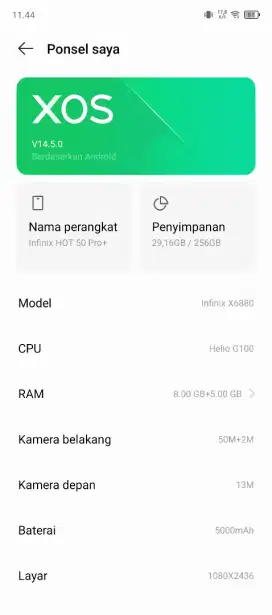 INFINIX HOT 50 PRO +