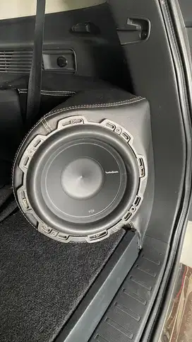 Subwoofer Rockford fosgate P2 double coil + box custom 10inch