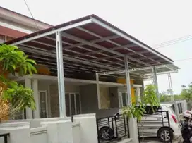Pasang kanopi rumah atap spndek/alderon rs rapih terpercaya