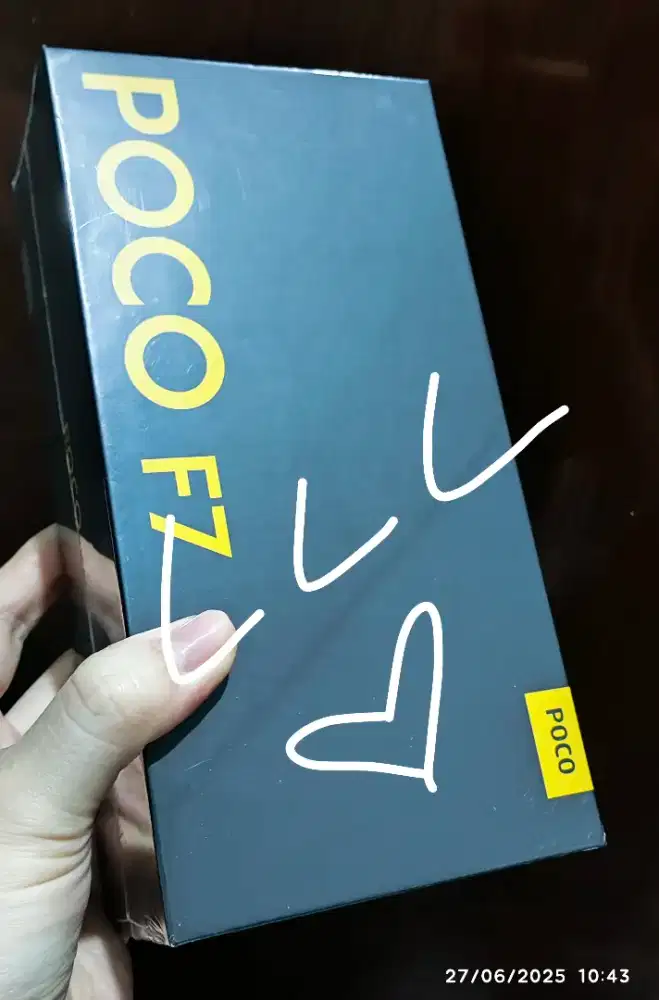 Poco F7 12/512GB White Segel Garansi Resmi