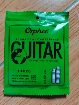 Senar gitar akustik original orphee 0.10