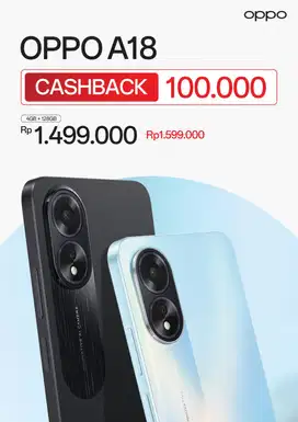 Oppo A18 Baru Habiskan Stock