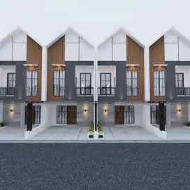 Harga Nego Rumah Mewah 2lantai Bisa KPR free Biaya - Biaya