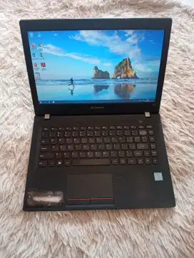 Laptop core i5 gen-6 lenovo ram 8 ssd 128gb body slim ringan
