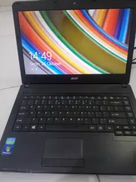 Laptop Acer P243 Core i3 murah Windows ori