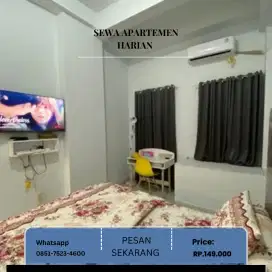 Sewa apartemen harian transpark Juanda Bekasi
