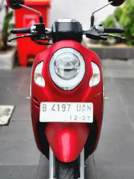 HONDA SCOOPY VARIO BEAT STYLISH KEYLESS REMOT MERAH TAHUN 2022 MURAH!