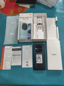 Xiaomi redmi note 14 pro plus 12/512 Midnight black mulus 100% resmi