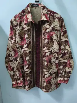 Kemeja batik pria lengan panjang