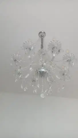 LAMPU KRISTAL 8 CABANG