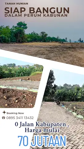 Tanah Hunian Siap Bangun Dalam Perumahan di Pusat Kota Pandaan