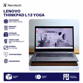 Lenovo ThinkPad L13 Yoga Core i5 Gen 10 8GB/512GB X360 Flip 2in1