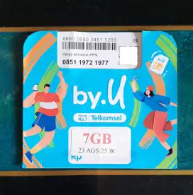 Perdana Telkomsel By U, No Cantik seri Tahun