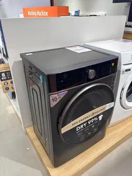 Kels mesin cuci Front loading dryer 10Kg inverter promo