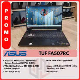 ASUS TUF GAMING FA507RC COCOK UNTUK GAMING DAN DESAIN
