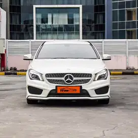 [ 11.000 Miles ] MERCEDES BENZ CLA200 AMG SPORT AT 2014 PUTIH