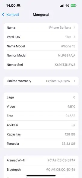iPhone 13 128gb Starlight iBox