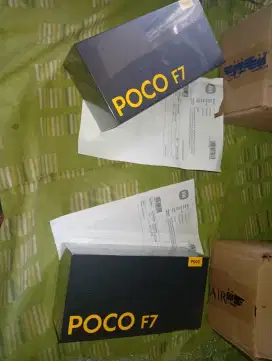 New Segel Box Poco F7 5G Ram 12/512Gb Putih dan Silver Garansi Resmi