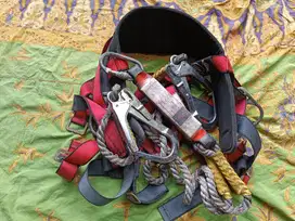 Jual Full Body Harness Dan Double Lanyard Absorber