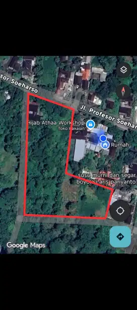 Dijual 1 hektar tanah lokasi strategis, dijalur lingkar boyolali