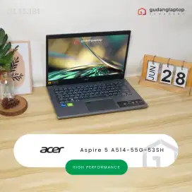 ACER Aspire 5 A514-55G-53SH
INTEL Core i5 - 1235U 8/512 Nvidia MX550